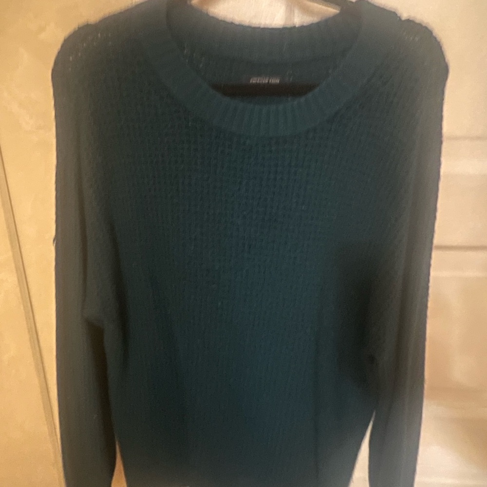 Teal Knit Sweater